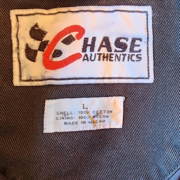 Home Depot Winston Cup NASCAR Jacket Racing Chase Goodyear Coke Husky Size Large - Picture 12 of 12